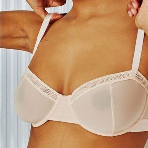 Negative Underwear 🖤 Peace Sieve Balconette Bra in 36B